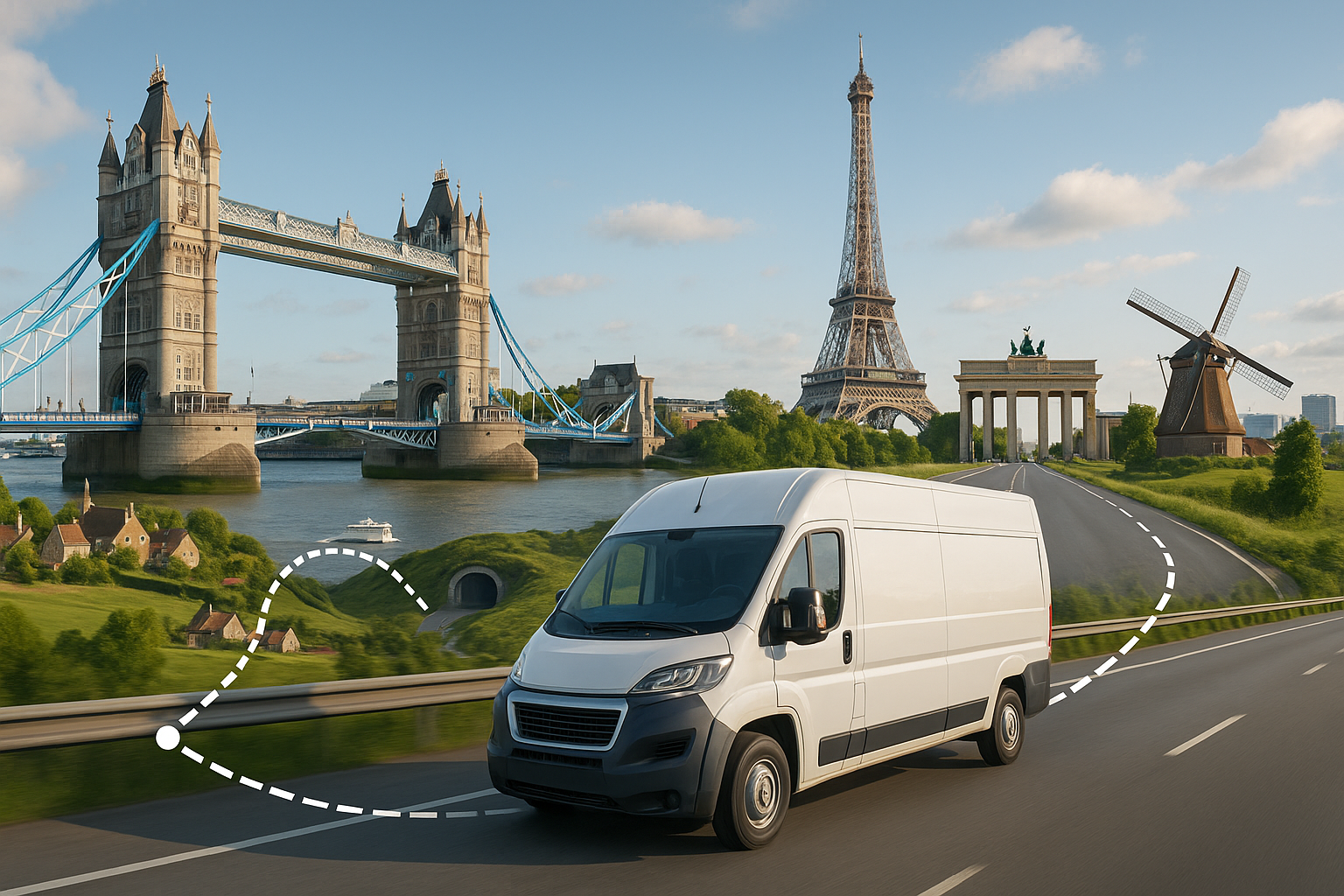 UK to EU Delivery (door to door)